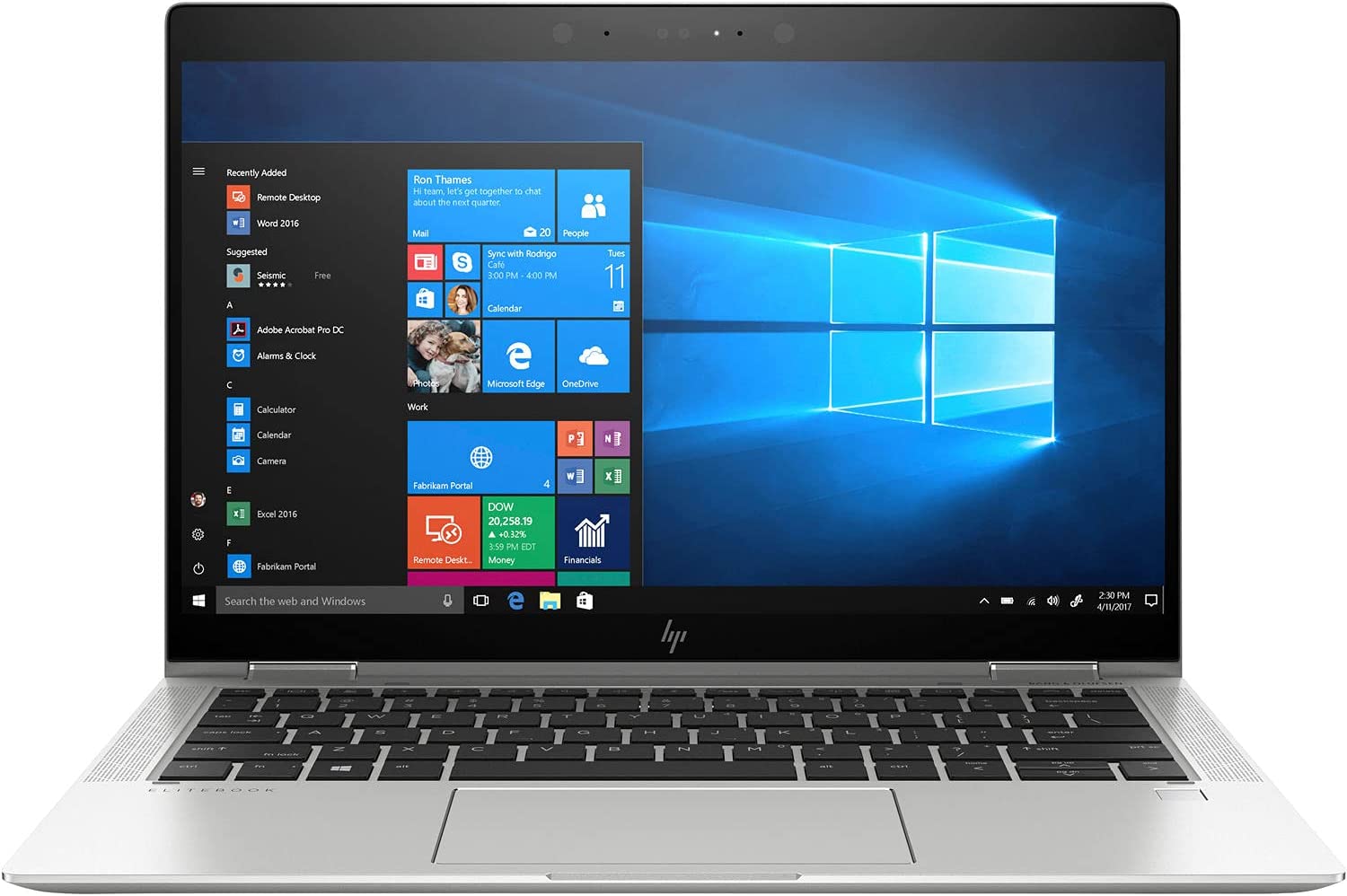 HP EliteBook x360 1030 G3 Touch I7-8550U 1.8GHz 16GB RAM 512GB Windows 11 Pro