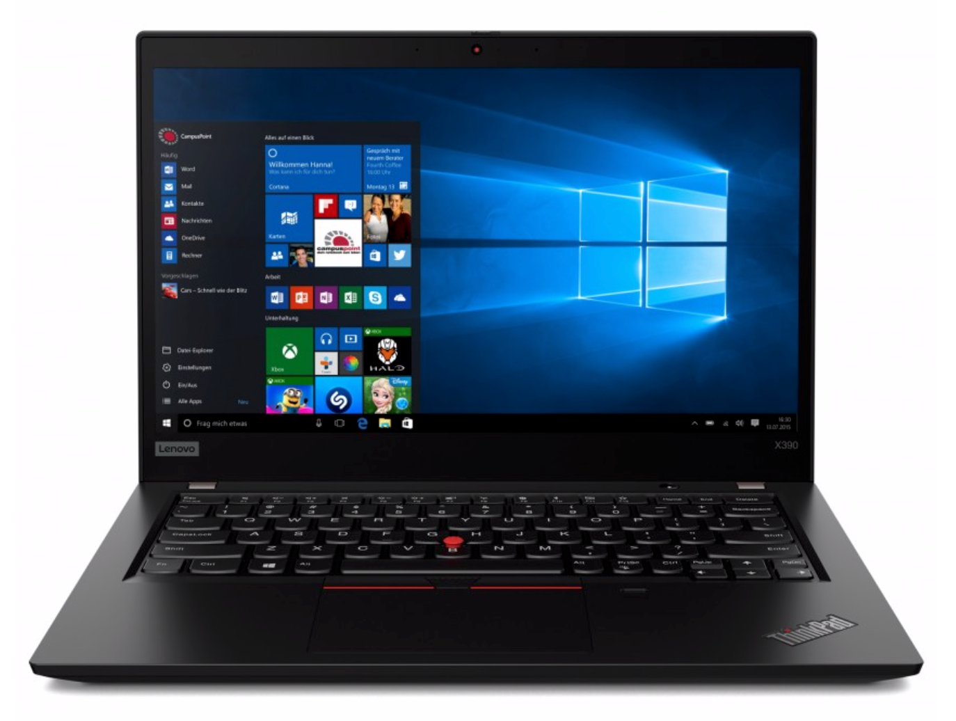 Lenovo ThinkPad X390 Intel Core i7-8665U 1.9GHz 8GB RAM 256GB SSD Windows 11 Pro