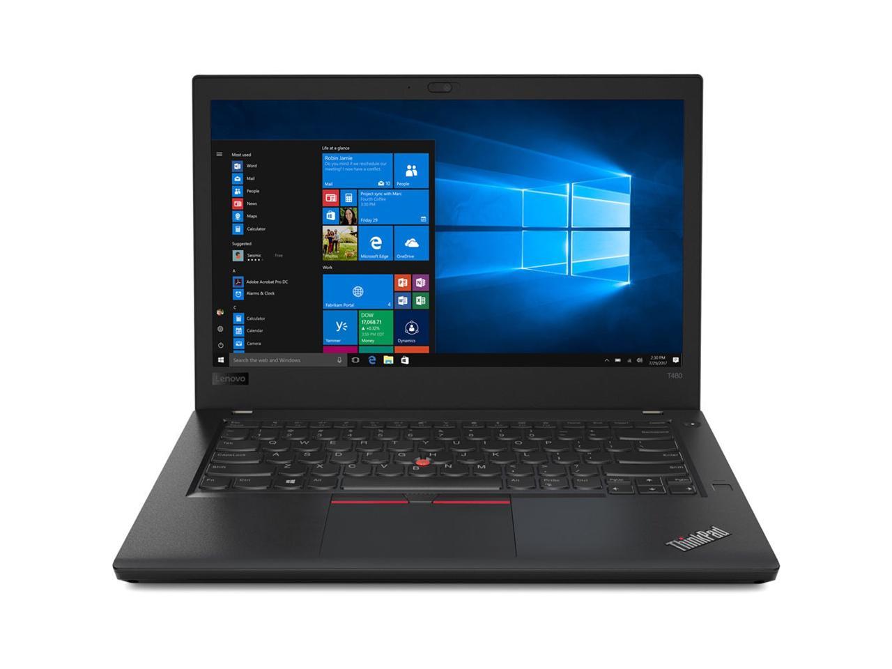 Lenovo ThinkPad T480 i5-8250U 1.60GHz 8GB RAM 256GB SSD Windows 11 Pro