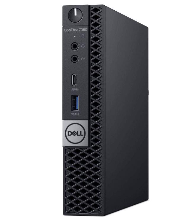 Dell Optiplex 7060 Micro (MFF) Intel Core i7-8700T 2.40GHz 16GB 512GB SSD Windows 10 Pro