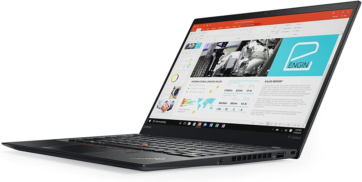 Lenovo X1 Carbon Intel Core i7-8650U 1.90GHz 16GB 512GB SSD Windows 10 Pro