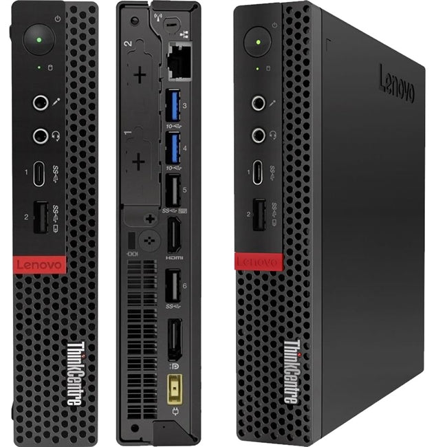 Lenovo ThinkCentre M920Q Intel Core i5-8500T 2.1GHz 8GB RAM 256GB SSD Windows 10 Pro