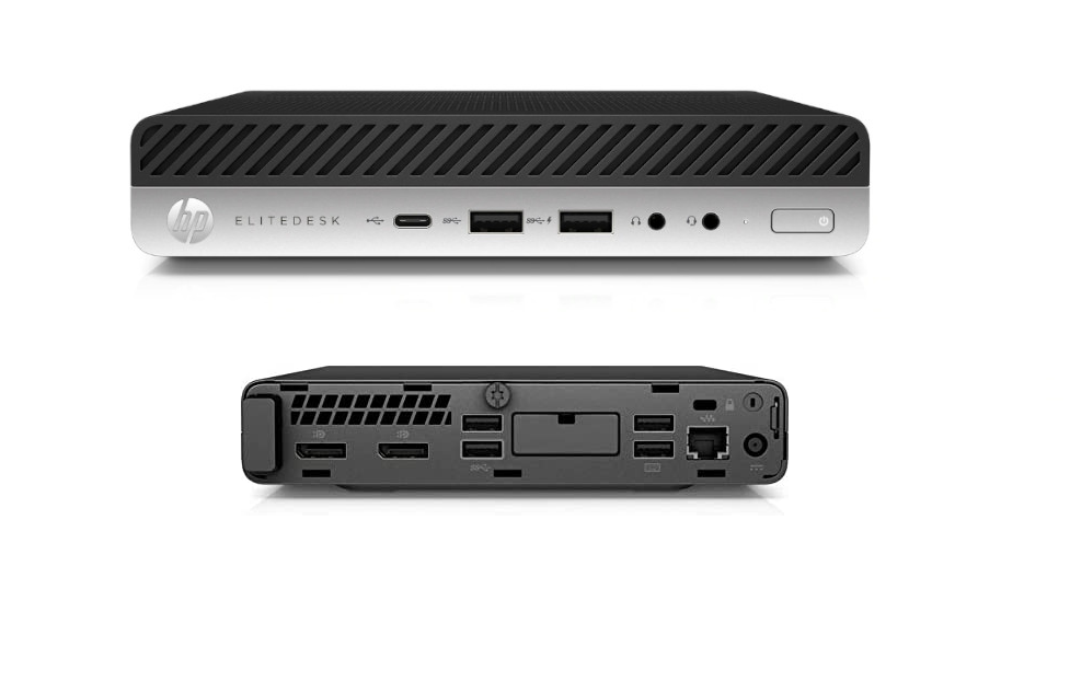 HP EliteDesk 800 G4 Mini Intel Core i5-8500T 2.1GHz 8GB 256GB SSD Windows 10 Pro